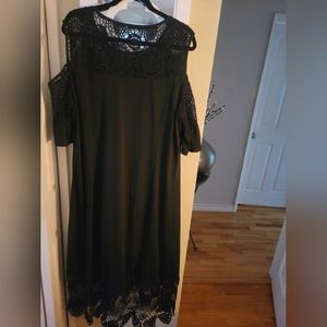 Black Hi Low Dress 2x